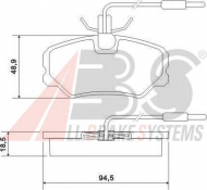 Комплект тормозных колодок A.B.S. 36879