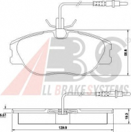 Комплект тормозных колодок A.B.S. 36899 OE