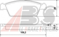Комплект тормозных колодок A.B.S. 37002 OE