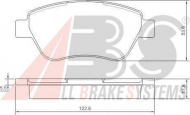 Комплект тормозных колодок A.B.S. 37360
