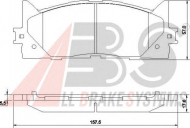 Комплект тормозных колодок A.B.S. 37677 OE