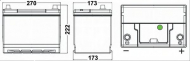 Аккумулятор TUDOR TA754