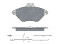 Комплект тормозных колодок SCT Germany SP 299