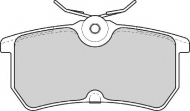 Комплект тормозных колодок NECTO FD6785A