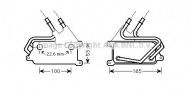 Теплообменник AVA QUALITY COOLING BW3315