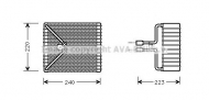 Испаритель AVA QUALITY COOLING FDV273