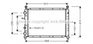 Теплообменник AVA QUALITY COOLING FT2094
