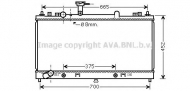 Теплообменник AVA QUALITY COOLING MZA2225
