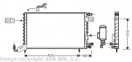 Конденсатор AVA QUALITY COOLING VW5142