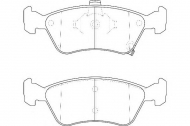 Комплект тормозных колодок DURON DBP371321