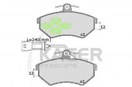 Комплект тормозных колодок KAGER 35-0080
