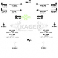Подвеска колеса KAGER 80-0910