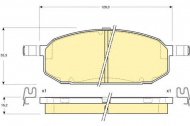 Комплект тормозных колодок GIRLING 6131539