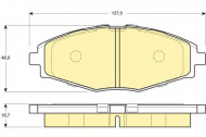 Комплект тормозных колодок GIRLING 6131959