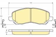 Комплект тормозных колодок GIRLING 6132879