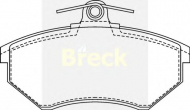 Комплект тормозных колодок BRECK 20168 00 701 00