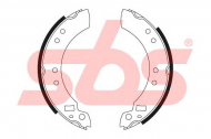 Комлект тормозных накладок sbs 18492799280
