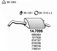 Амортизатор ASSO 14.7095
