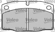 Комплект тормозных колодок VALEO 597008