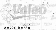 Генератор VALEO 436149