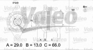 Генератор VALEO 436542