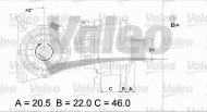 Генератор VALEO 437357