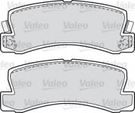 Комплект тормозных колодок VALEO 598540