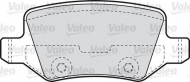 Комплект тормозных колодок VALEO 598583