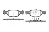 Комплект тормозных колодок WOKING P4883.20