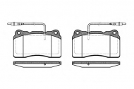 Комплект тормозных колодок WOKING P7663.14