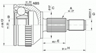 Шарнирный комплект OPEN PARTS CVJ5200.10