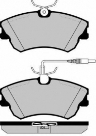 Комплект тормозных колодок Brake ENGINEERING PA1149