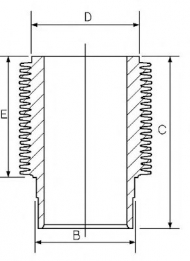 Втулка GOETZE ENGINE 14-900100-00