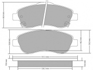 Комплект тормозных колодок FREMAX FBP-1716