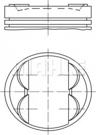 Поршень PERFECT CIRCLE 56 14578 0