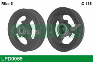 Ременный шкив LUCAS ENGINE DRIVE LPD0059