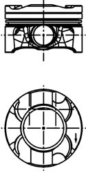 Поршень KOLBENSCHMIDT 40653600