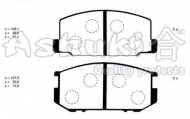 Комплект тормозных колодок ASHUKI D093-02