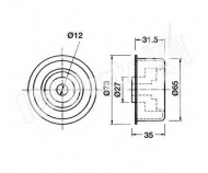 Натяжитель IPS Parts ITB-6912