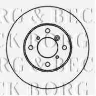 Тормозной диск BORG & BECK BBD4230