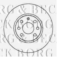 Тормозной диск BORG & BECK BBD4253