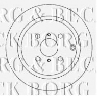 Тормозной диск BORG & BECK BBD4364