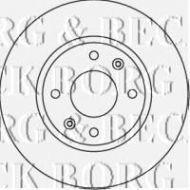 Тормозной диск BORG & BECK BBD4592