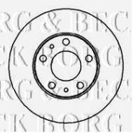 Тормозной диск BORG & BECK BBD5094