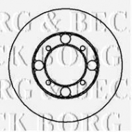 Тормозной диск BORG & BECK BBD5113