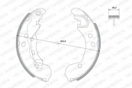 Комлект тормозных накладок WEEN 152-2048