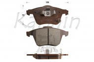 Комплект тормозных колодок KAISHIN D3138