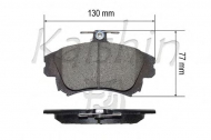 Комплект тормозных колодок KAISHIN D6126