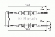 Трос BOSCH 1 987 477 250