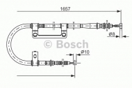 Трос BOSCH 1 987 477 501